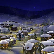 Схема вышивки «Зима» (№409657) - Вышивка крестом