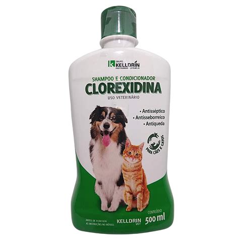 Dermatite Canina Shampoo Condicionador Clorexidina 500 Ml Shopee Brasil