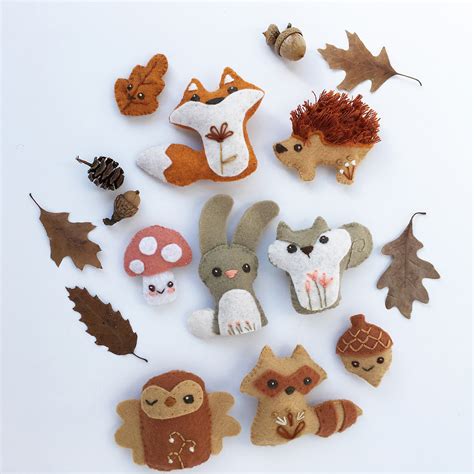 Little Dear Tracks Felt Woodland Animal Kits Are Here