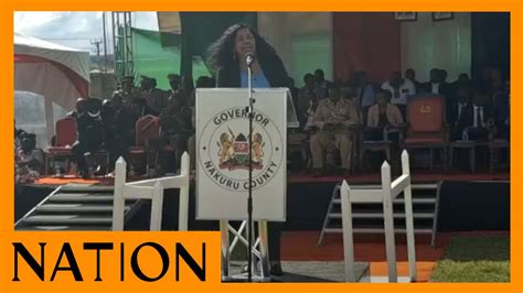 I Will Prioritise Health Nakuru Governor Susan Kihika Says Youtube