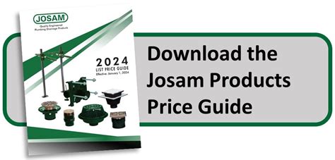 Josam Complete Line Of Quality Cast Iron And PVC Specification Drainage