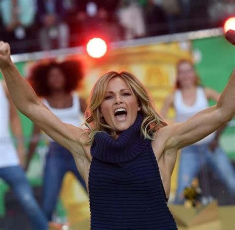 German Singer Helene Fischer Mostly Biceps Rfemalecelebritybiceps