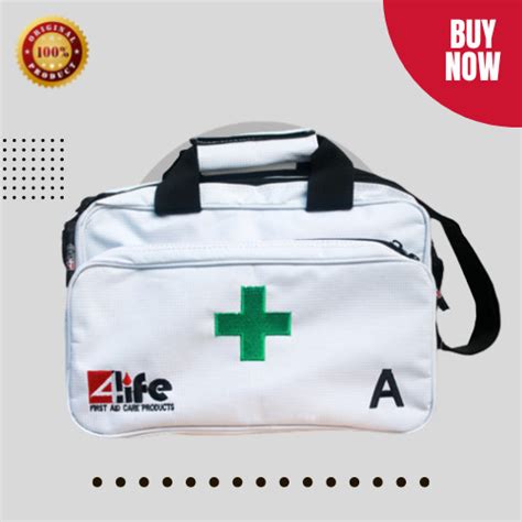 Jual 4life White Bag Type A Tas P3k Putih Isi Lengkap First Aid Kit