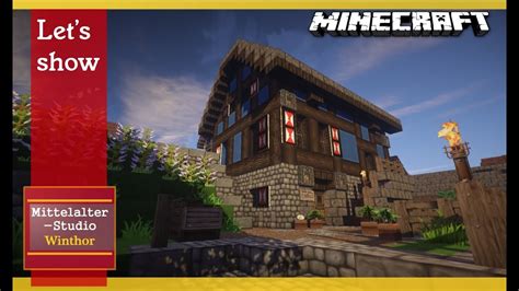 Das Fachwerkhaus Der Hebamme Let S Show Minecraft Mittelalter