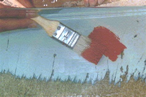 Underwater Epoxy Paint application - picture