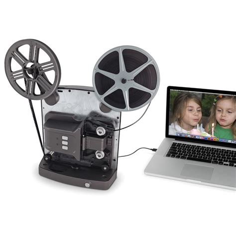 The Super 8 To Digital Video Converter Hammacher Schlemmer