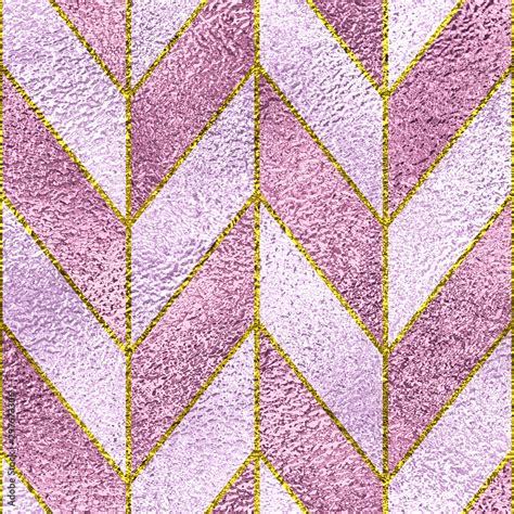 Purple And Gold Chevron Wallpaper