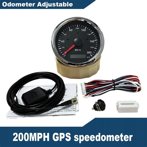 Waterproof Mm Gps Speedometer Mph Mph Mph For Sn