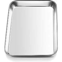 Haware Mini Toaster Oven Baking Tray Stainless Steel Small Serving Pan