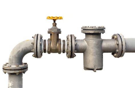 Клапан трубы водопровода стоковое изображение. изображение ...