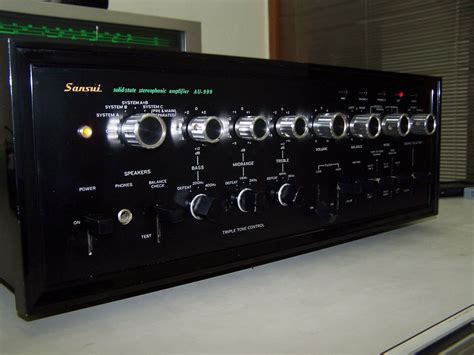 Sansui Au 999 Amplifier Amplifier Hifi Hifi Audio