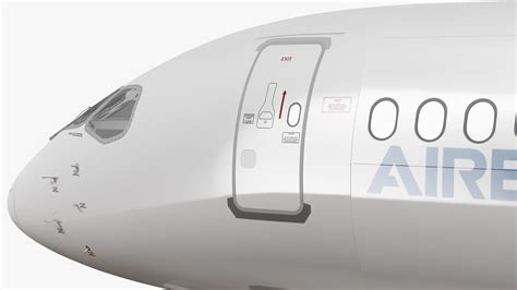 Airbus A220 300 Interior simple Modelo 3D $149 - .3ds .blend .c4d .fbx .max .ma .lxo .obj - Free3D