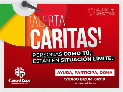 Cáritas Córdoba activa una campaña de ayuda para poder seguir