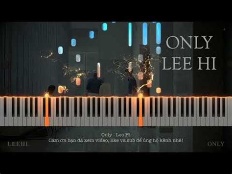 PIANO TUTORIAL ONLY LEE HI YouTube