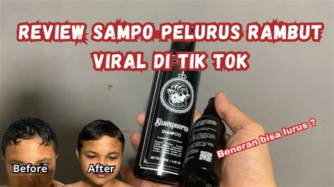 REVIEW JUJUR SAMPO PELURUS RAMBUT PRIA VIRAL DI TIK TOK EMANG BENERAN