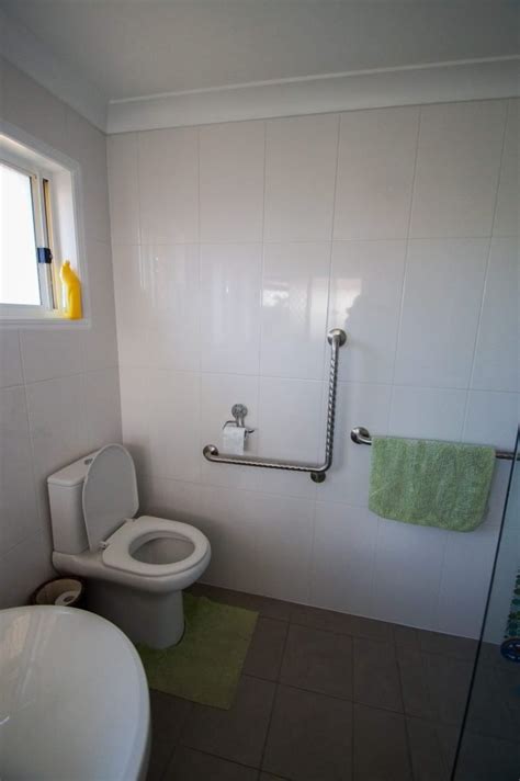 bathroom grab bar safety rails heazlewood tiling  cladding service