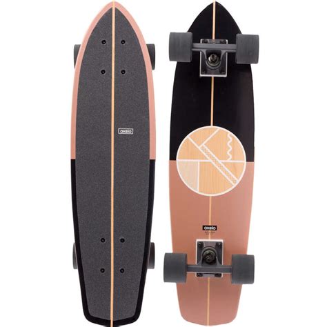 Cruiser Skateboard YAMBA 500 Lemn Coper OXELO - Decathlon.ro