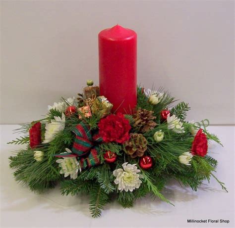 Pillar Candle Centerpiece