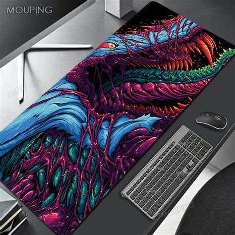 Hyper Beast Csgo Mouse Pad Large Gaming Accessories Mousepad Gamer