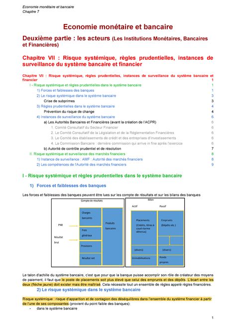 cours d économie monétaire et financière s3 pdf