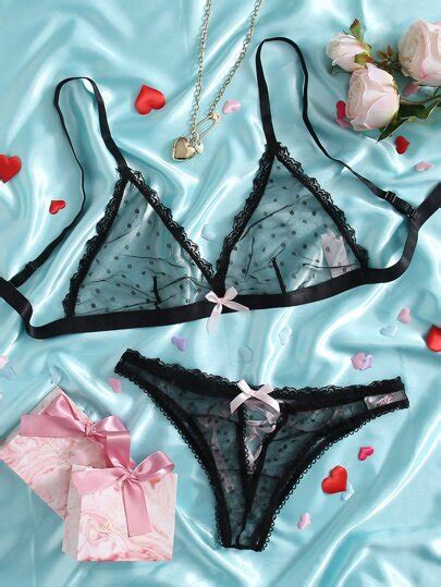 Valentine Lingerie ROMWE USA
