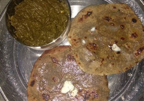 Bajre Ki Roti Sarson Ka Saag Recipe By Sahaj Kamboj Cookpad