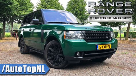 RANGE ROVER L322 5 0 V8 Supercharged REVIEW On DIRT ROAD By AutoTopNL