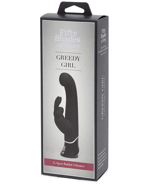 Fifty Shades Of Grey Greedy Girl G Spot Rechargeable Rabbit Vibrator