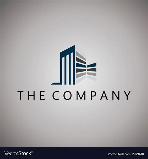 Building logo ideas design Royalty Free Vector Image