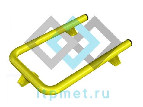Колесоотбойники металлические купить в Москве, цена ИнТехПром