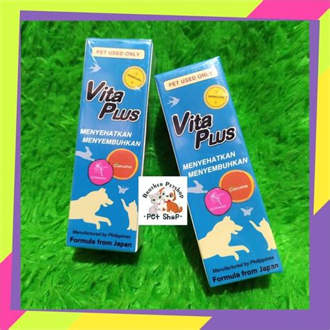 Jual Vita Plus Multivitamin Kucing Anjing Kelinci Ml Shopee Indonesia