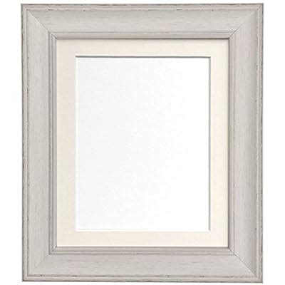 Buy Frames By Post Scandi Vintage Distressed Ivory Grey Picture Photo