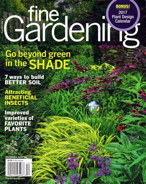 Landscape Garden Design Magazines Fine Gardening Magazine Subscription