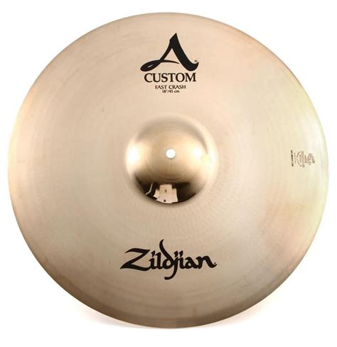 Zildjian 18 Inch A Custom Fast Crash Cymbal Sweetwater