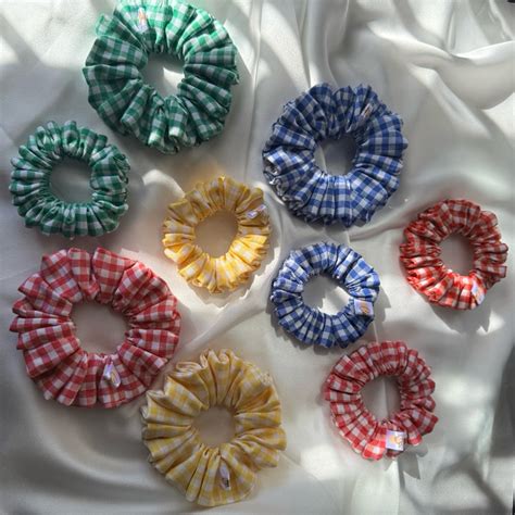 SCRUNCHIES CARO HÀN QUỐC DÂY BUỘC TÓC VẢI XINH HOT TREND Shopee Việt Nam