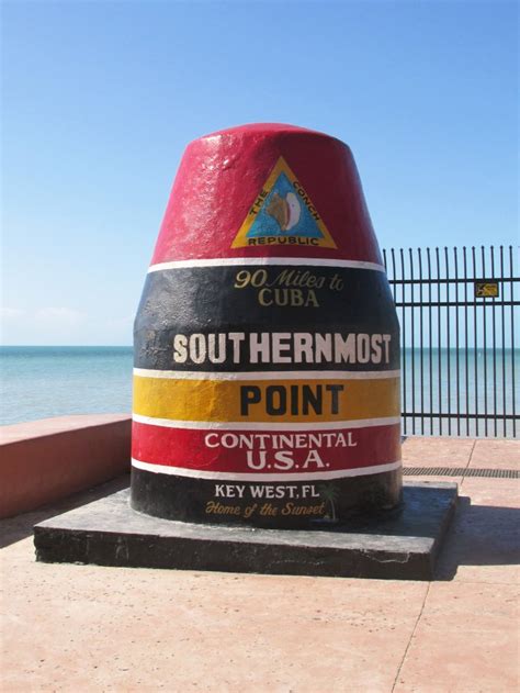 Southernmost Point Buoy Key West Florida | Honeymoon Adventurers