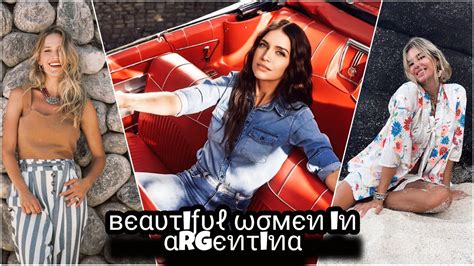 Top 10 Most Beautiful Women In Argentina 2022 Youtube