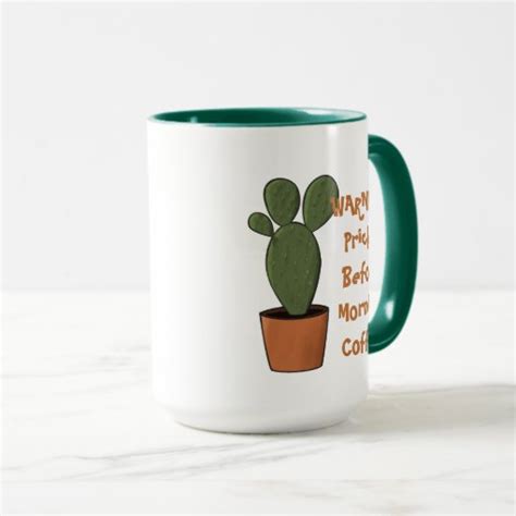 Cactus Humor Mug Zazzle