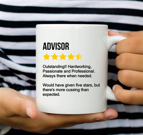 Advisor Review Advisor Mug Advisor Gift Gift For Advisor Etsy Australia