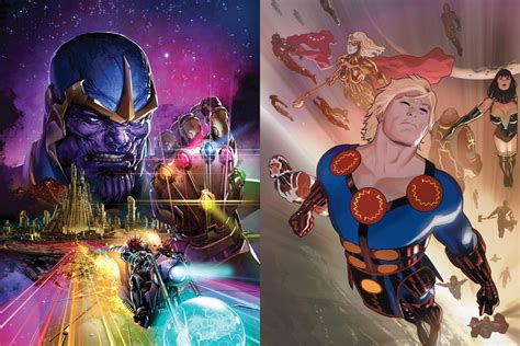 Eternals Vs Thanos Who Would Win