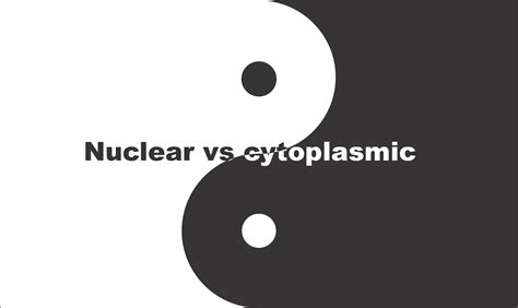 Better Posters: Critique: Nucleus versus cytoplasm