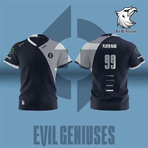 Jual JERSEY BAJU KAOS EVIL GENIUSES ANTI HERO DOTA 2 TERBARU FREE