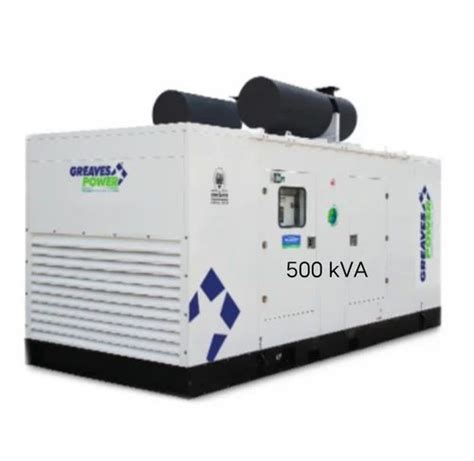 Greaves Power 500 Kva Silent Diesel Generator At Best Price In Bareilly