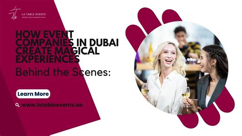 How Event Companies In Dubai Create Magical Experiences