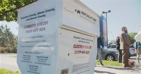 New Ballot Box Good For 3 Counties Denver Arapahoe And Adams Cbs