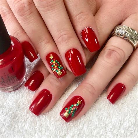 Unhas Decoradas Para Natal 2023 → Tendências E Fotos【2022】