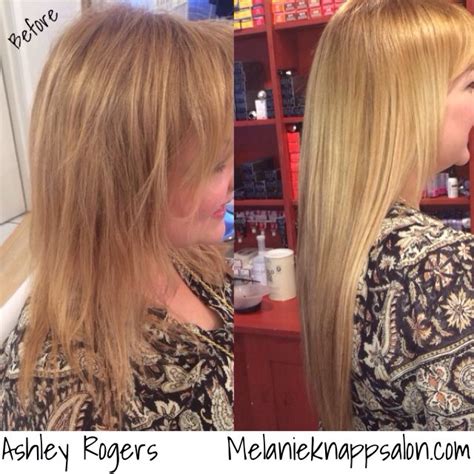 Before And After Short To Long Hair Using Babe Tape In Hair Extensions