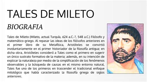 Biografia Del Filosofo Tales De Mileto Enfoya