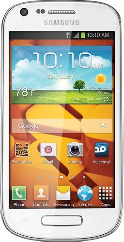 Customer Reviews Boost Mobile Samsung Galaxy Prevail 2 No Contract