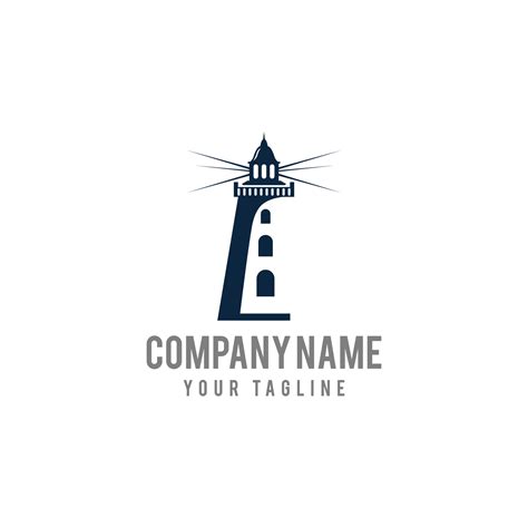 Creative Lighthouse Concept Logo Design Template,Lighthouse logo ...